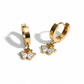 The Gilded Papillon Hoops Earrings