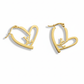 The LV Heart Hoops Earrings