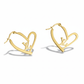 The LV Heart Hoops Earrings