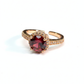 The Garnet Orbit Ring
