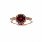 The Garnet Orbit Ring