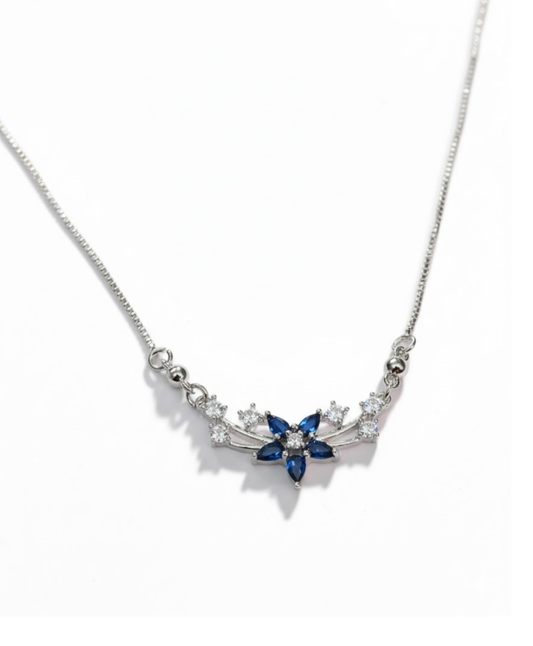 Marquise Flower Necklace